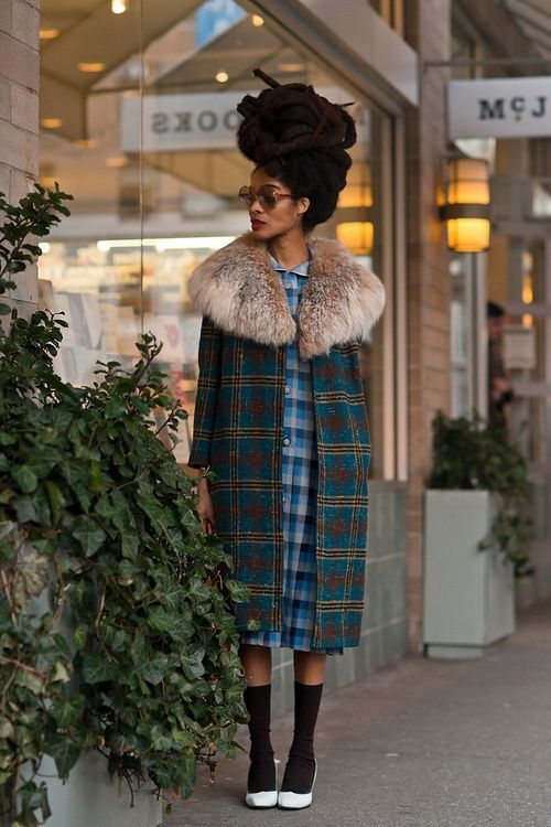 Le Manteau En Tartan Écossais